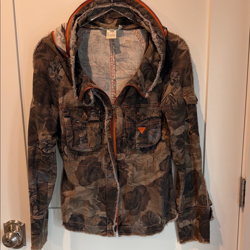 Zoompy Floral Deconstructed Utility Jacket - Women’s